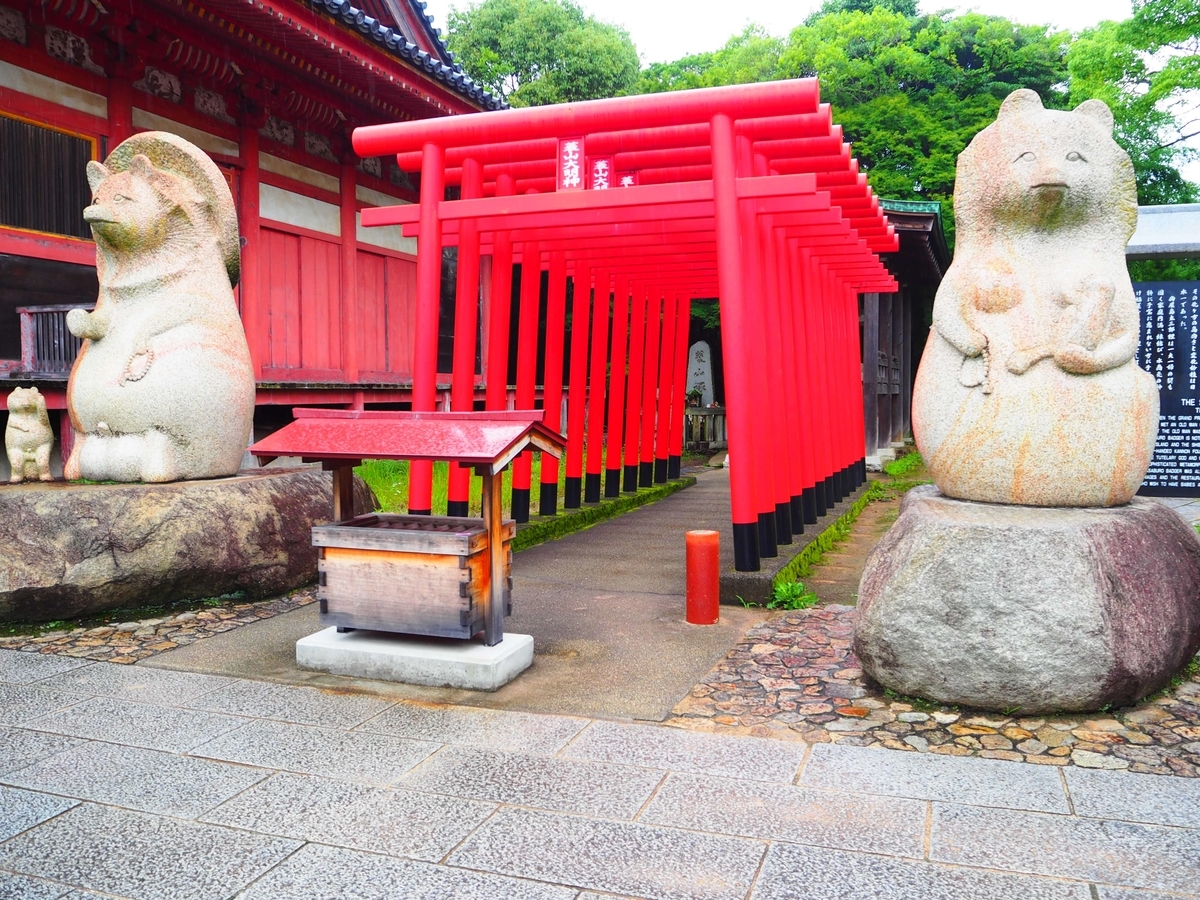 蓑山大明神の千本鳥居