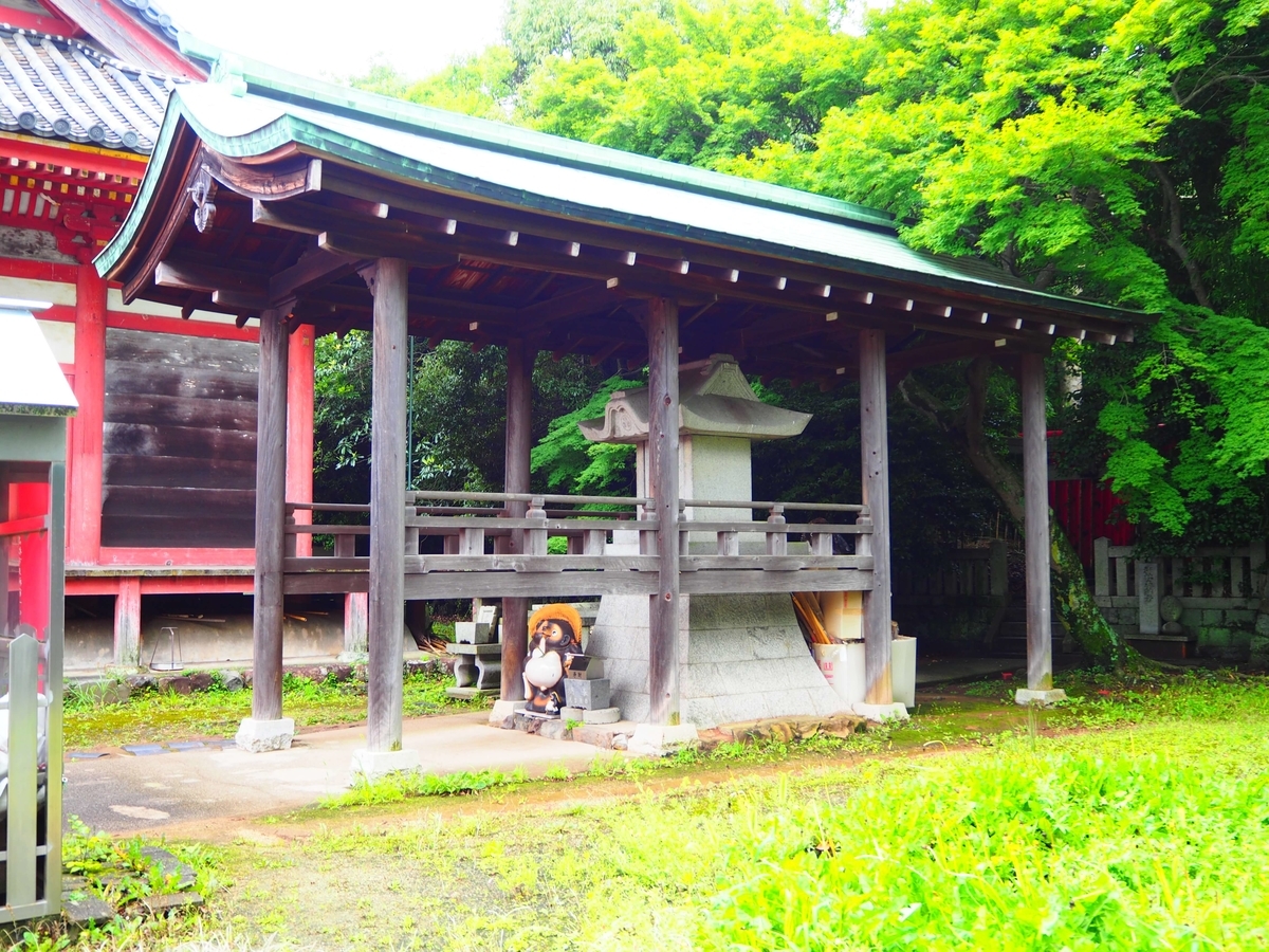 蓑山大明神の祠