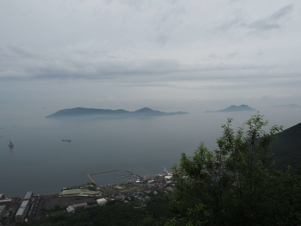 屋島から見た瀬戸内海