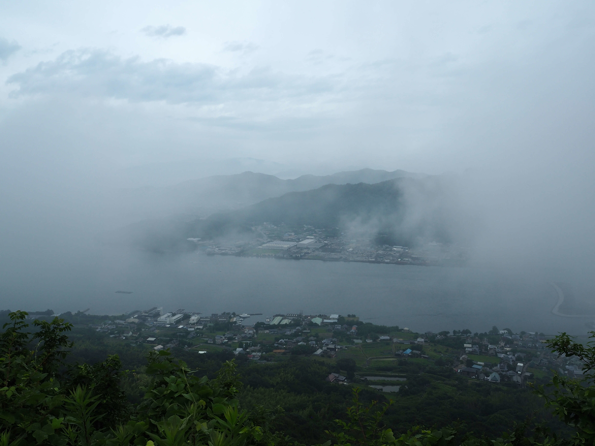 屋島から見た志度方面