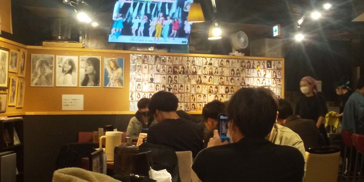 乃木坂色が強くなった店内