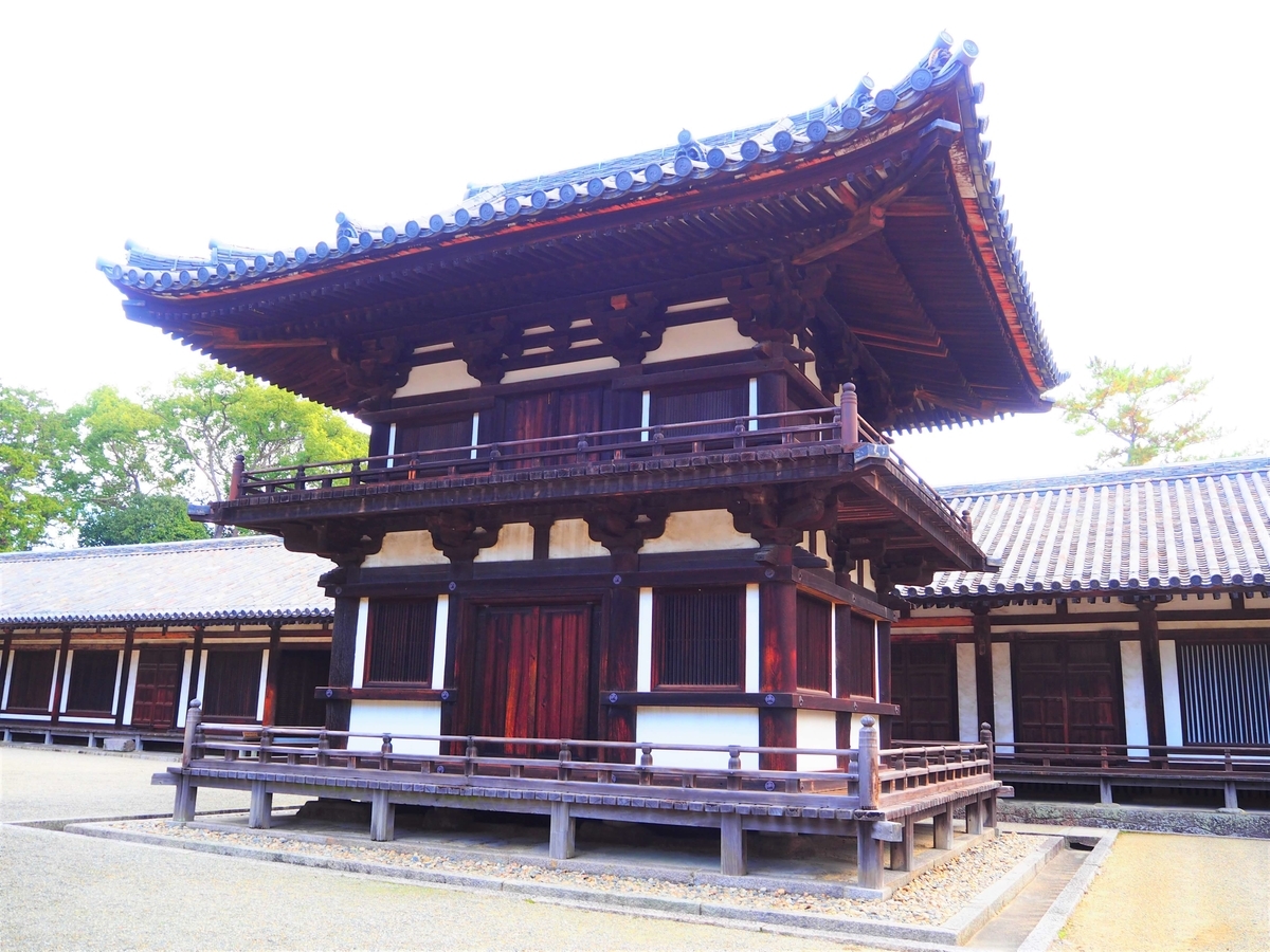 唐招提寺の鼓楼