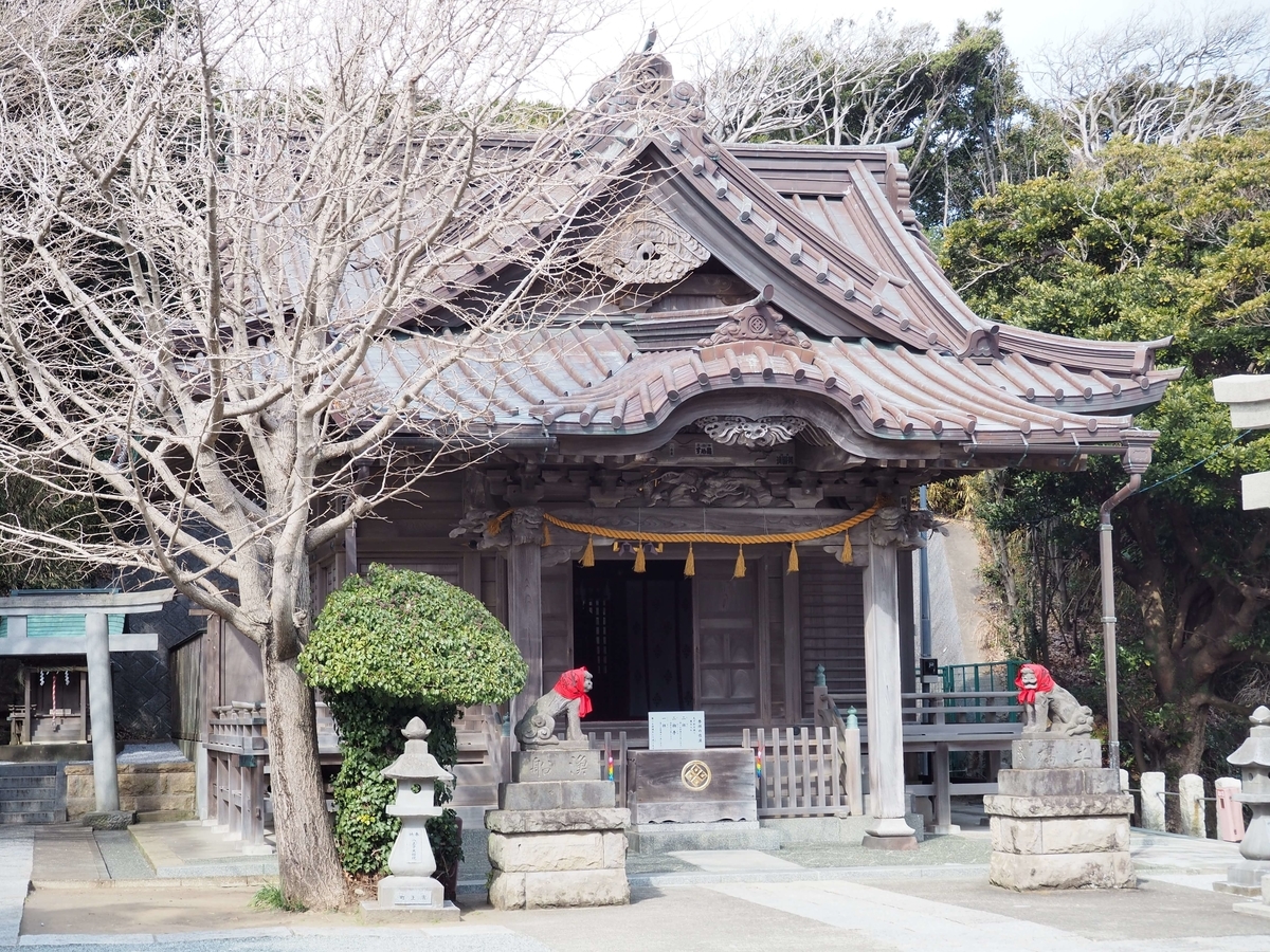 小動神社の拝殿