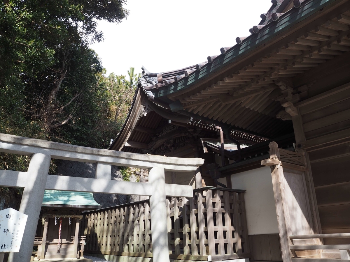 小動神社の本殿