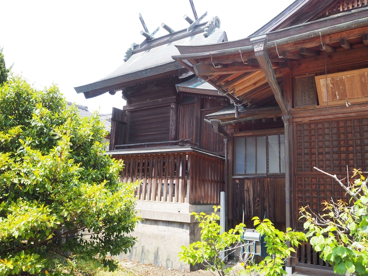 大社造りの本殿i