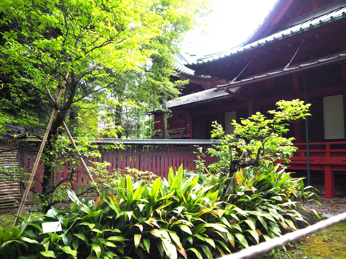 赤坂氷川神社の本殿