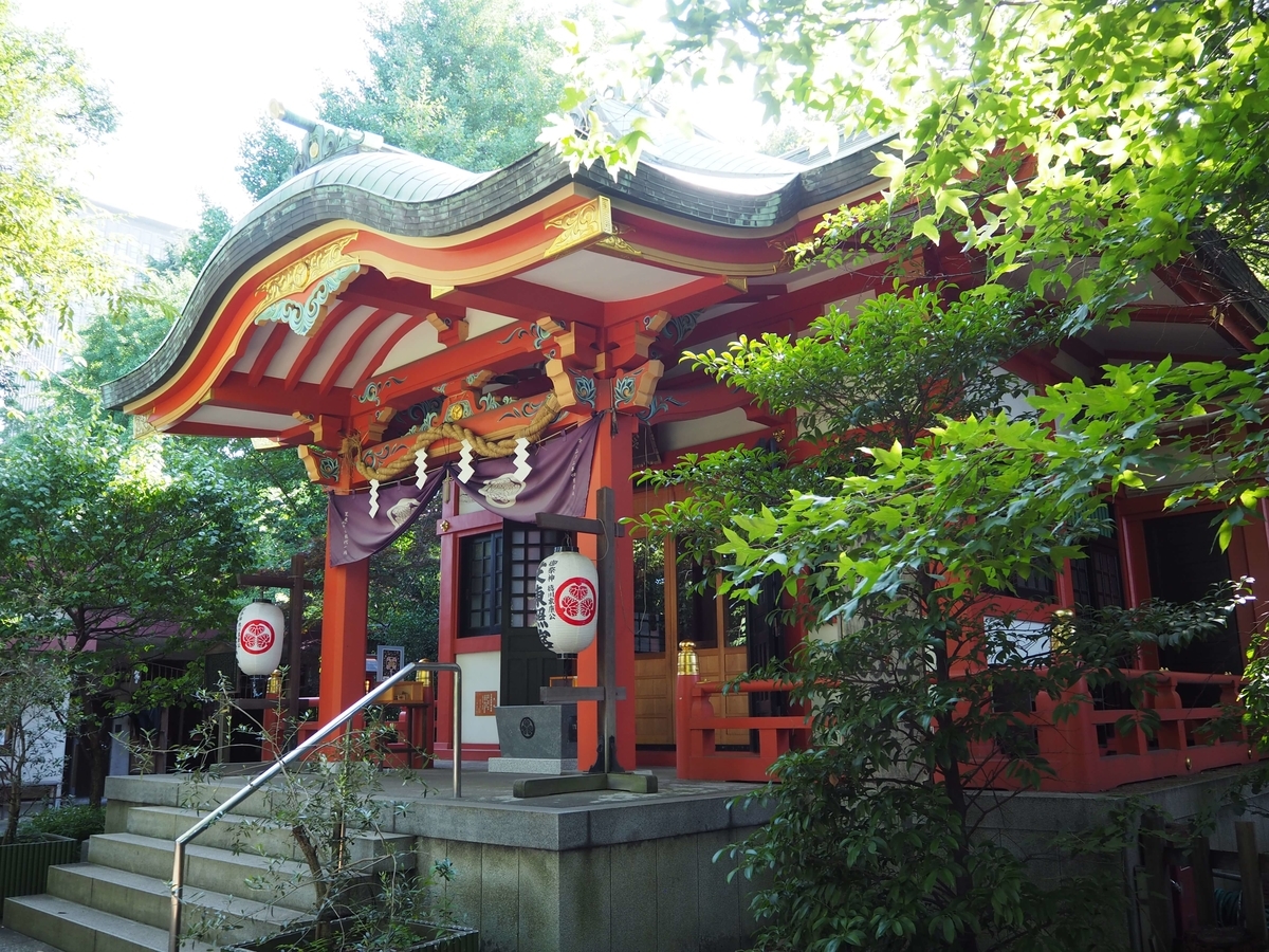 芝東照宮の社殿