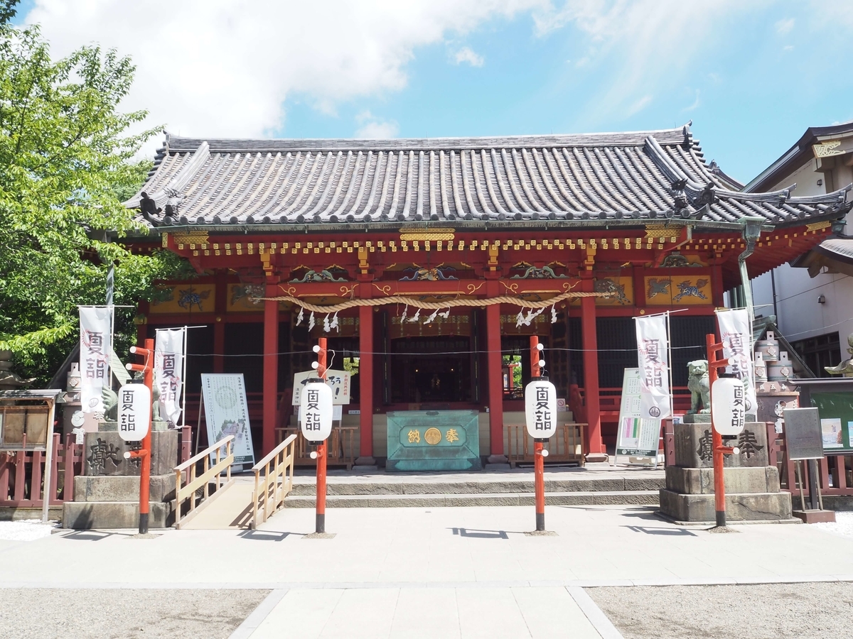 浅草神社の社殿