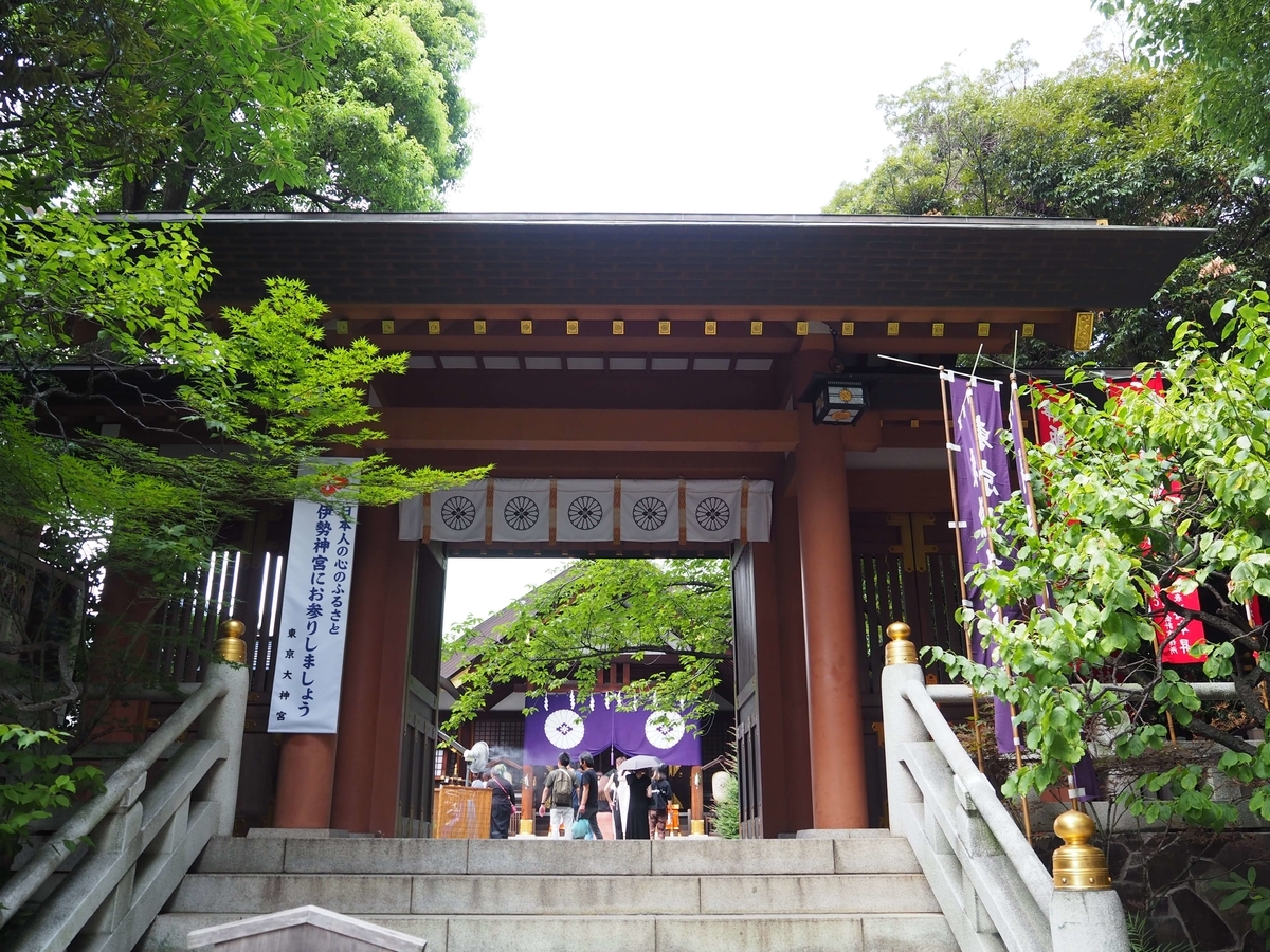 東京大神宮の楼門