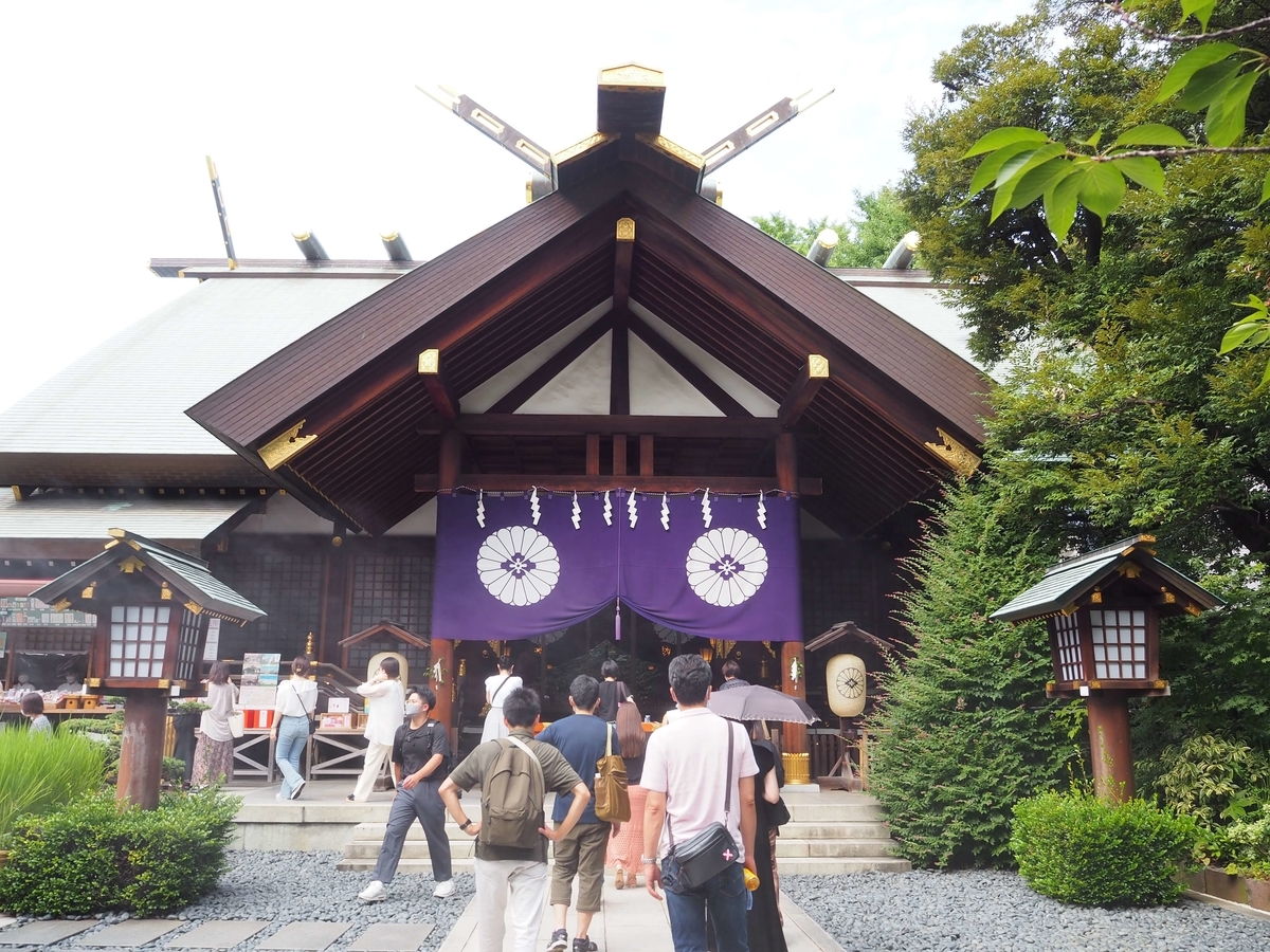 東京大神宮の拝殿