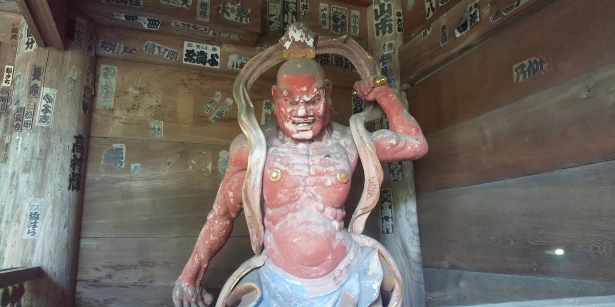 杉本寺の仁王像