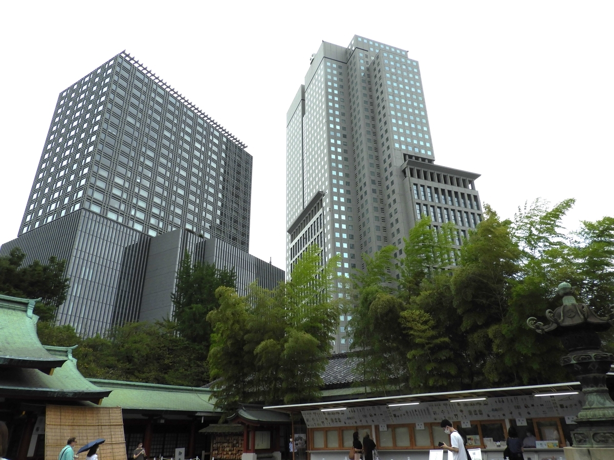 境内からの眺め