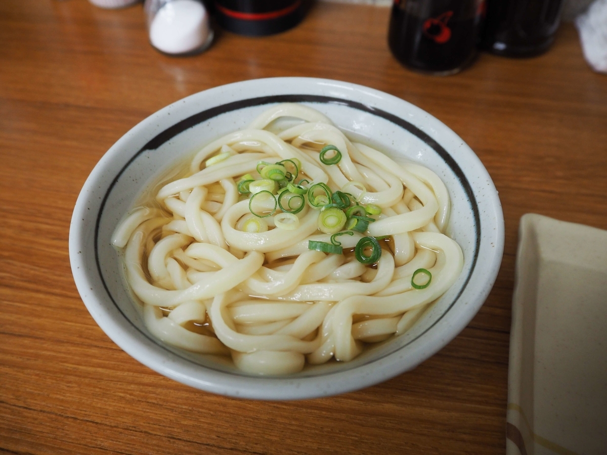 竹清のかけうどん