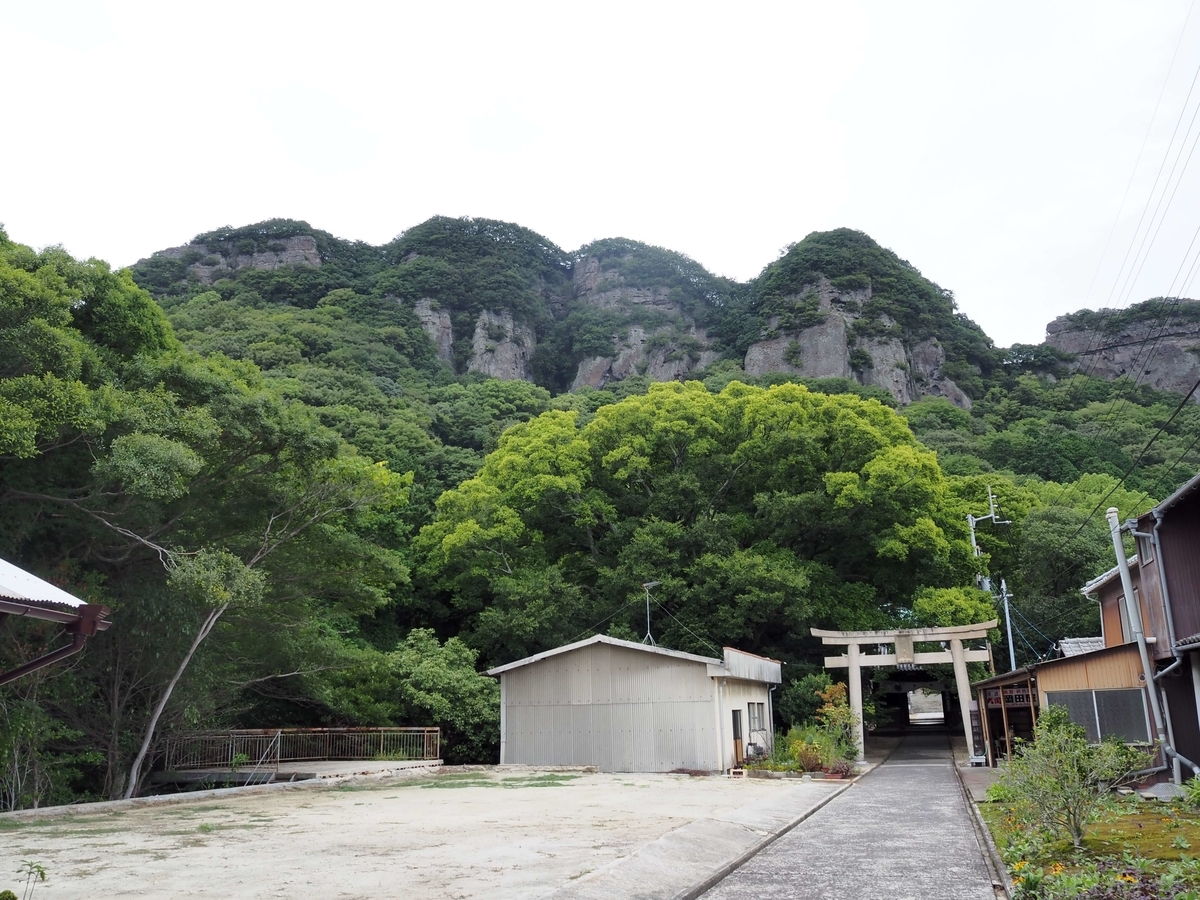 五剣山の現在の姿