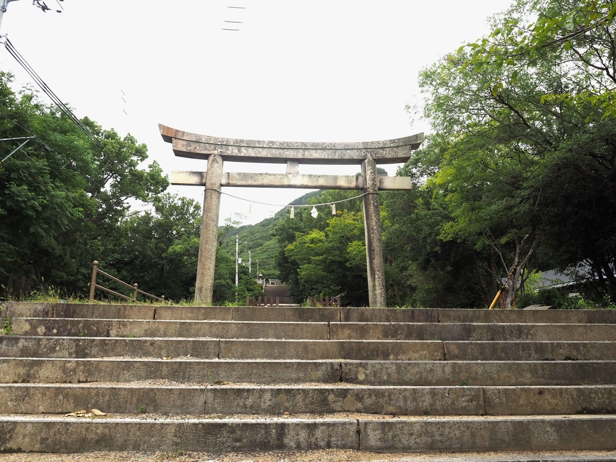 屋島神社の一之鳥居