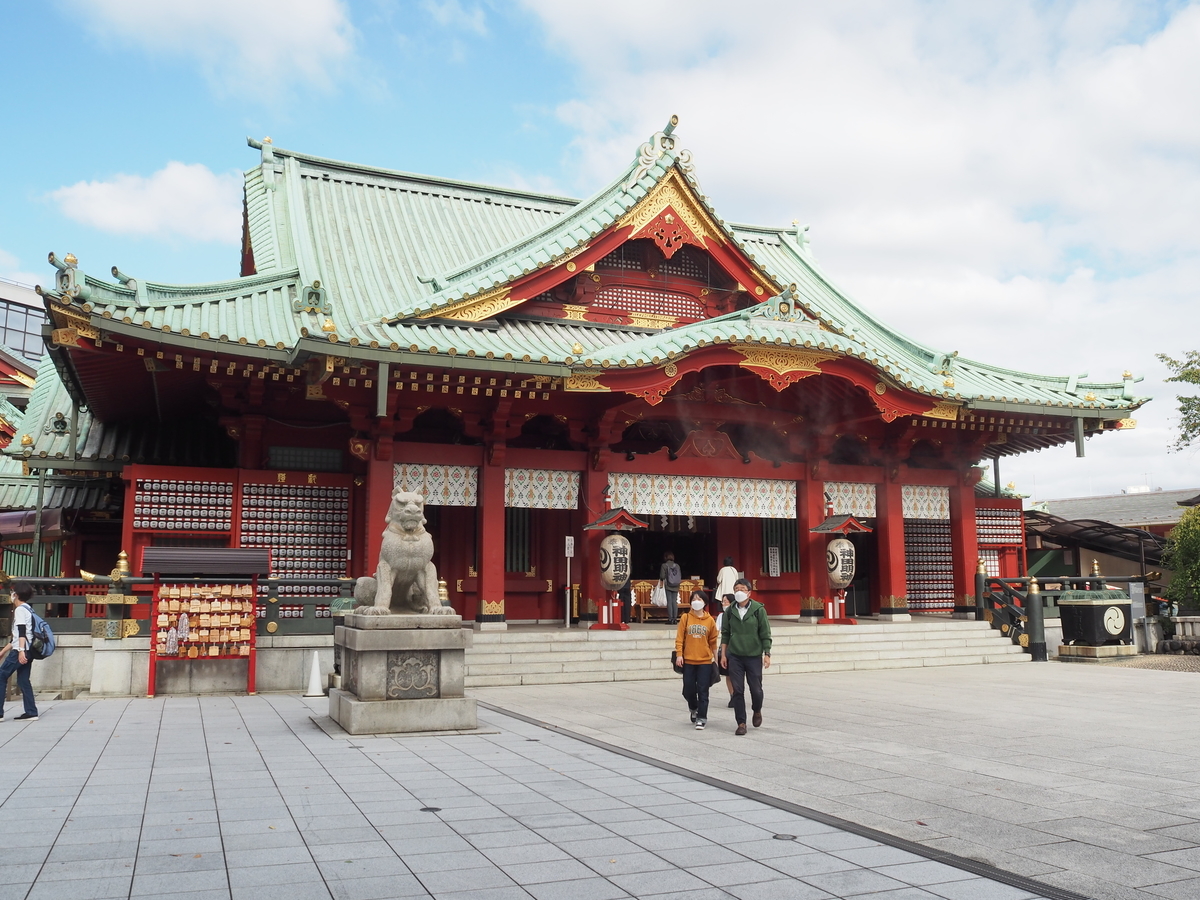 神田明神の社殿