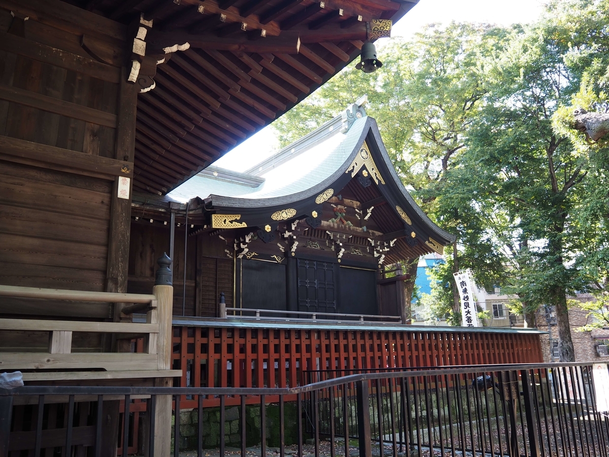 鬼子母神堂の本殿