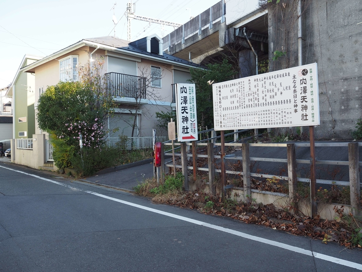 神社の看板