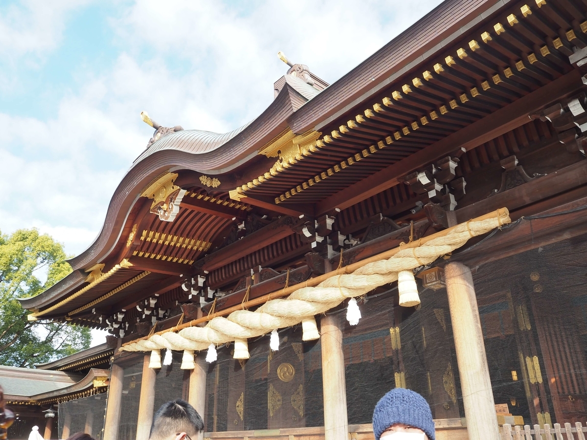 寒川神社の社殿