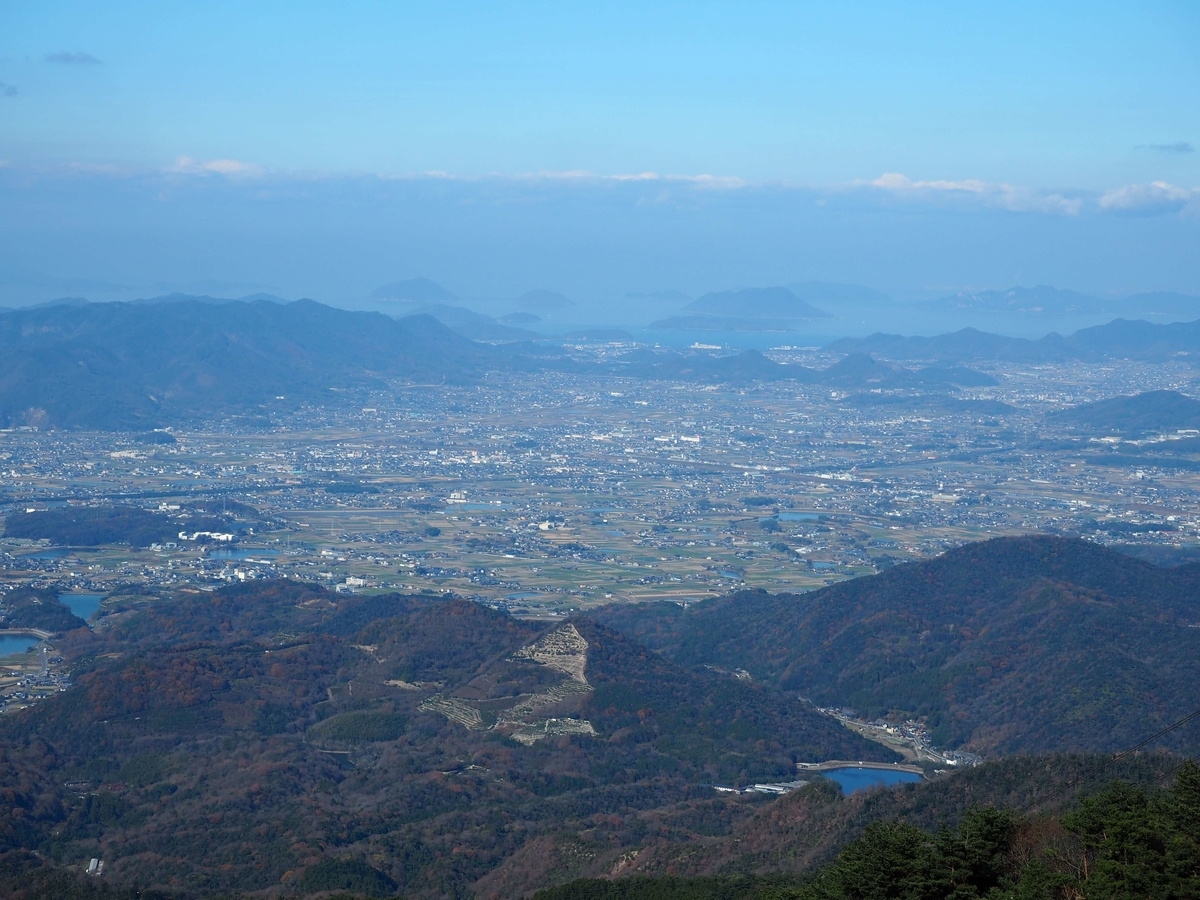 山頂公園からの眺望