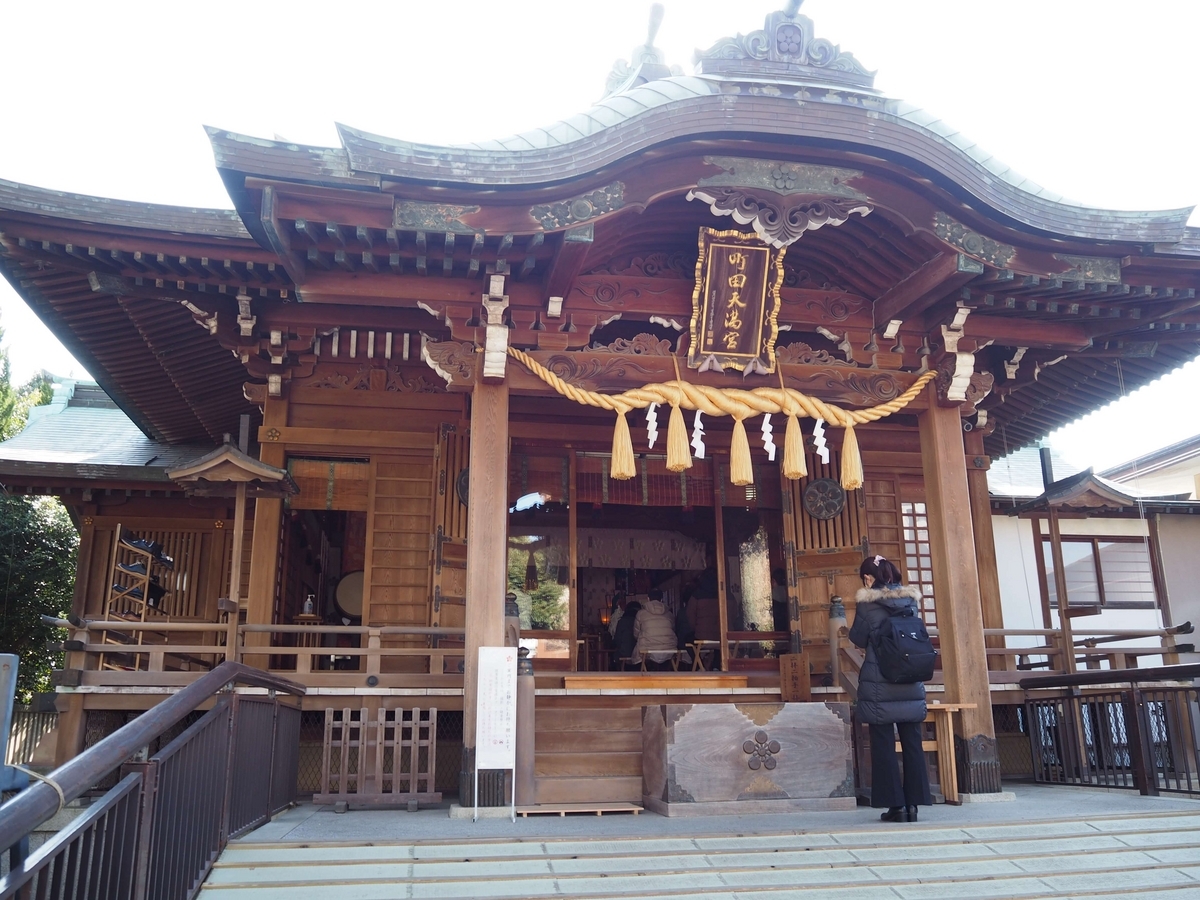 町田天満宮の社殿