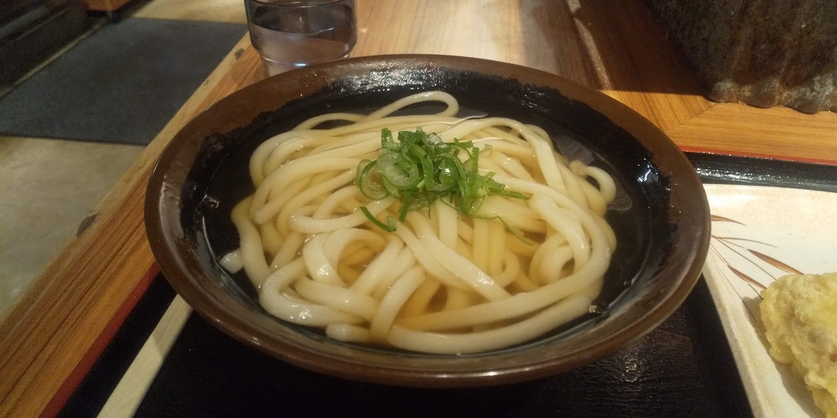 かけうどんの大