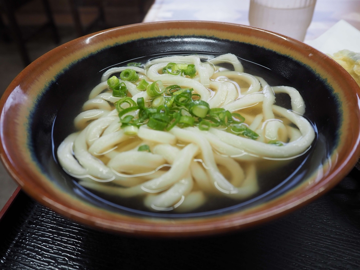 かけうどん