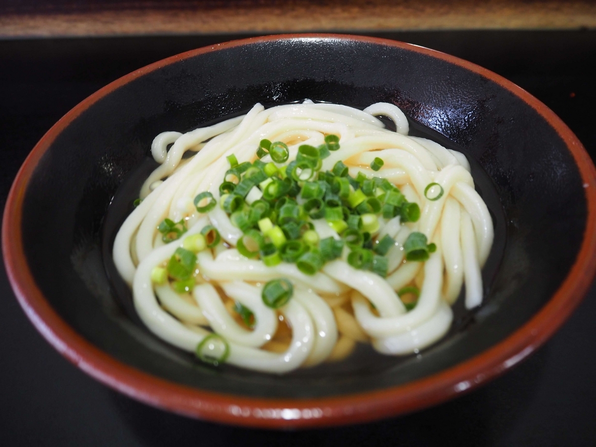 松下製麺所のかけうどん