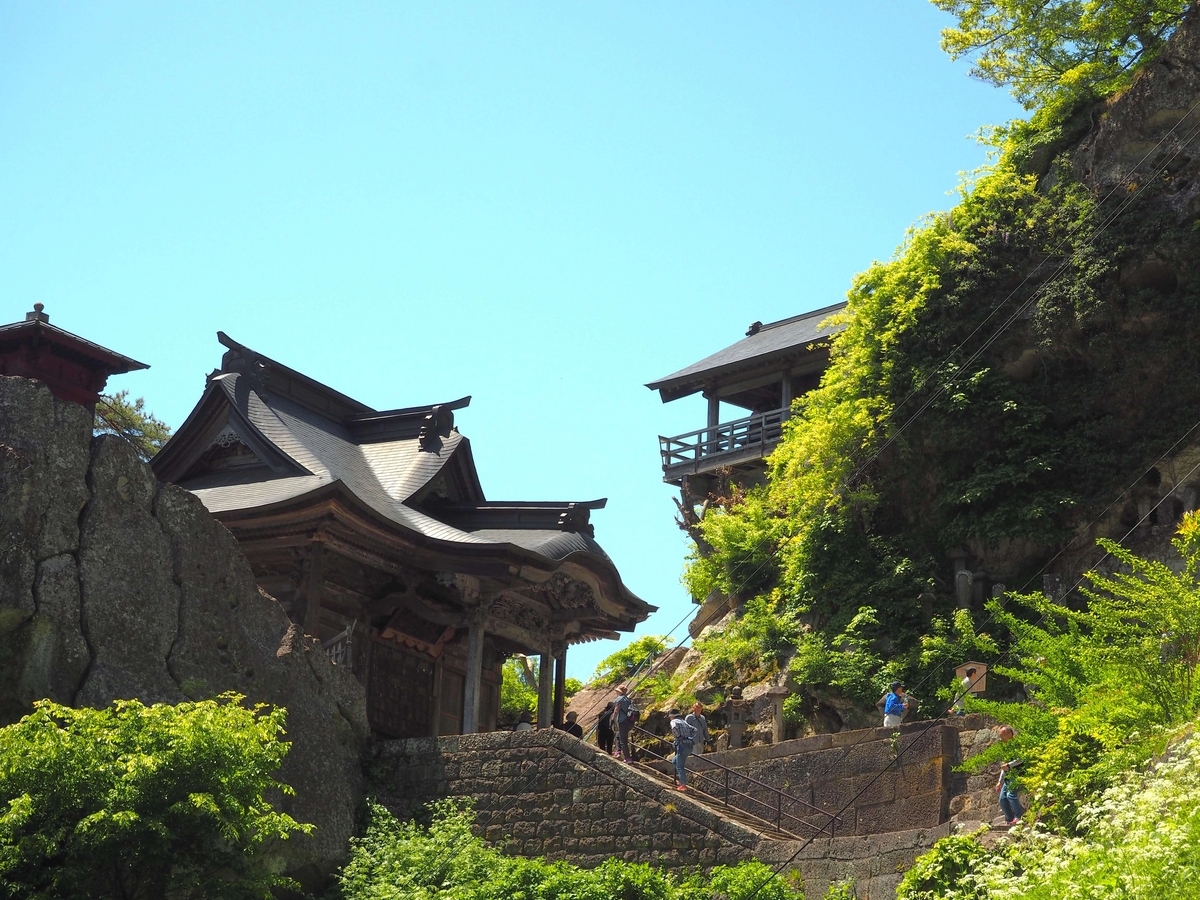 五大堂と開山堂