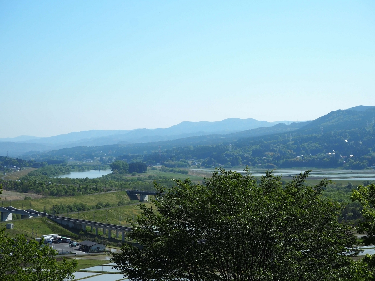 中尊寺からの絶景