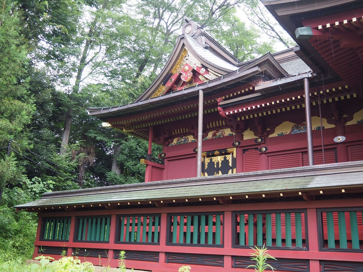 三芳野神社の本殿