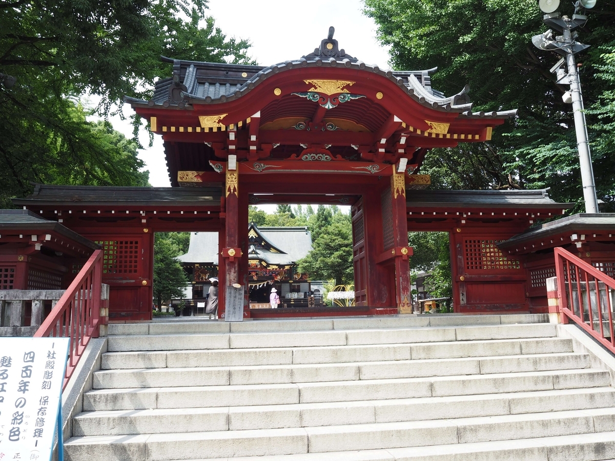 秩父神社の神門