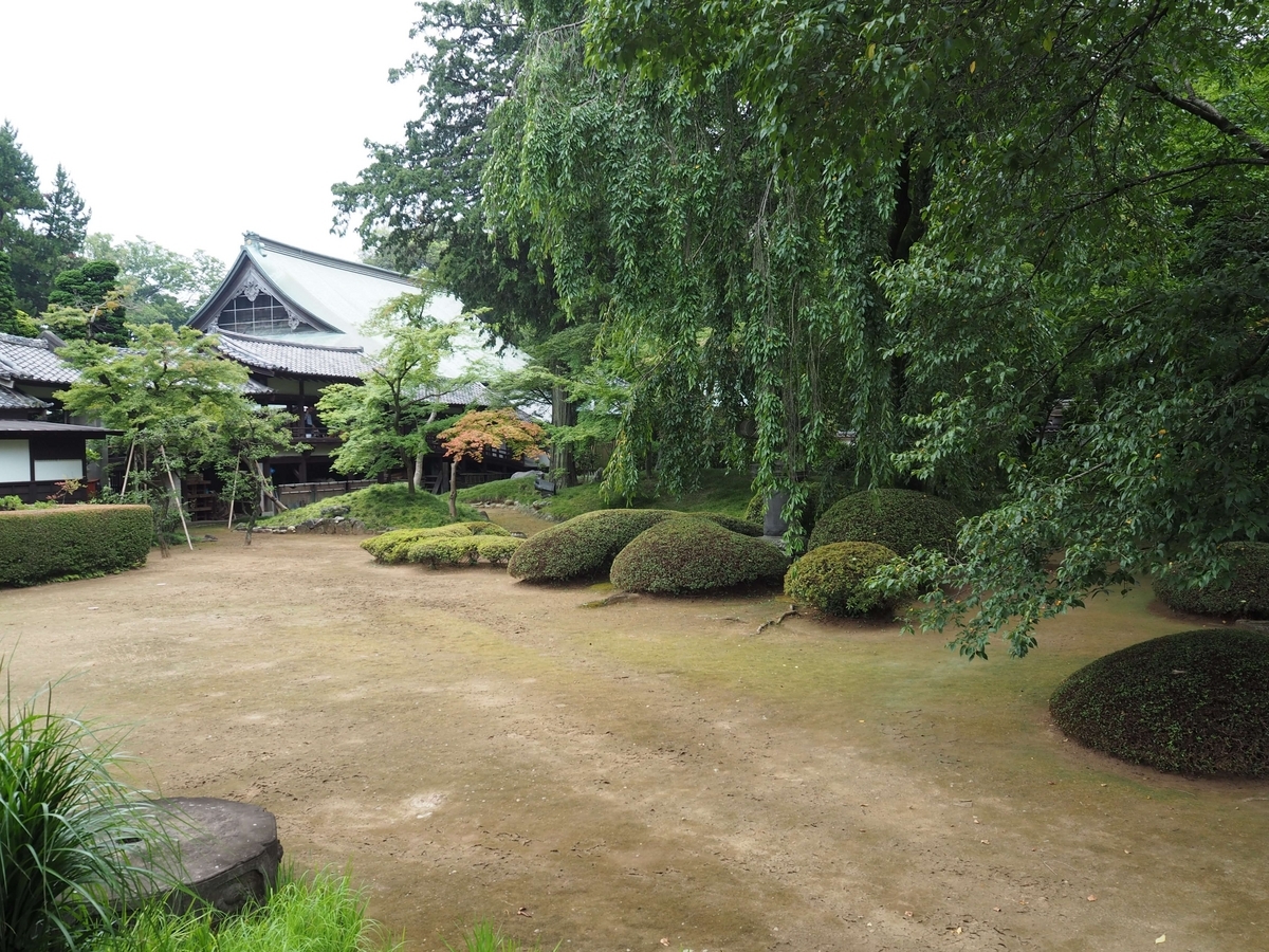 2023年7月15日の喜多院の庭園