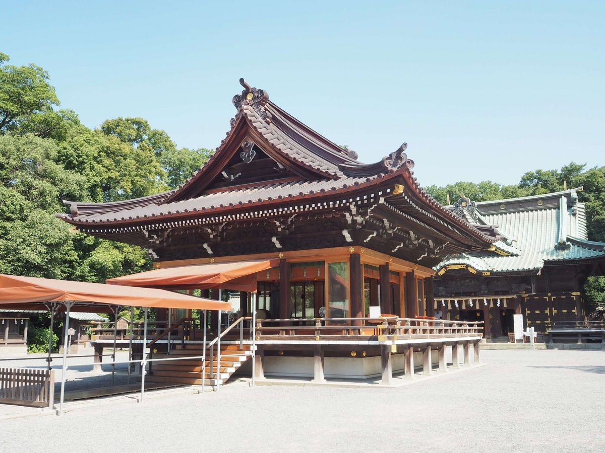 三嶋大社の舞殿