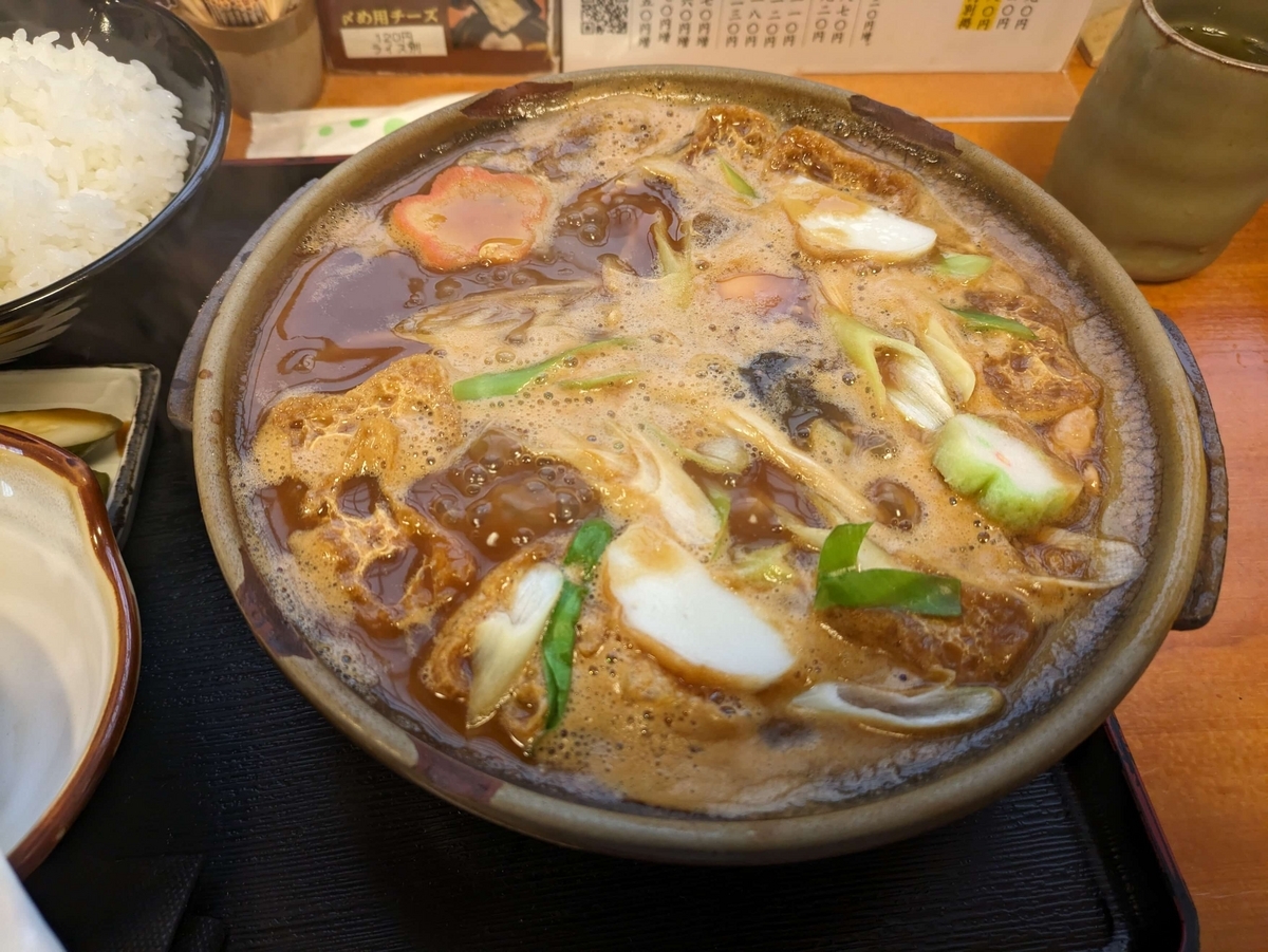 みそ煮込み(梅)の具材