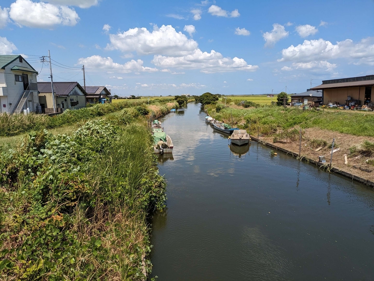 古くからの田舎の風景