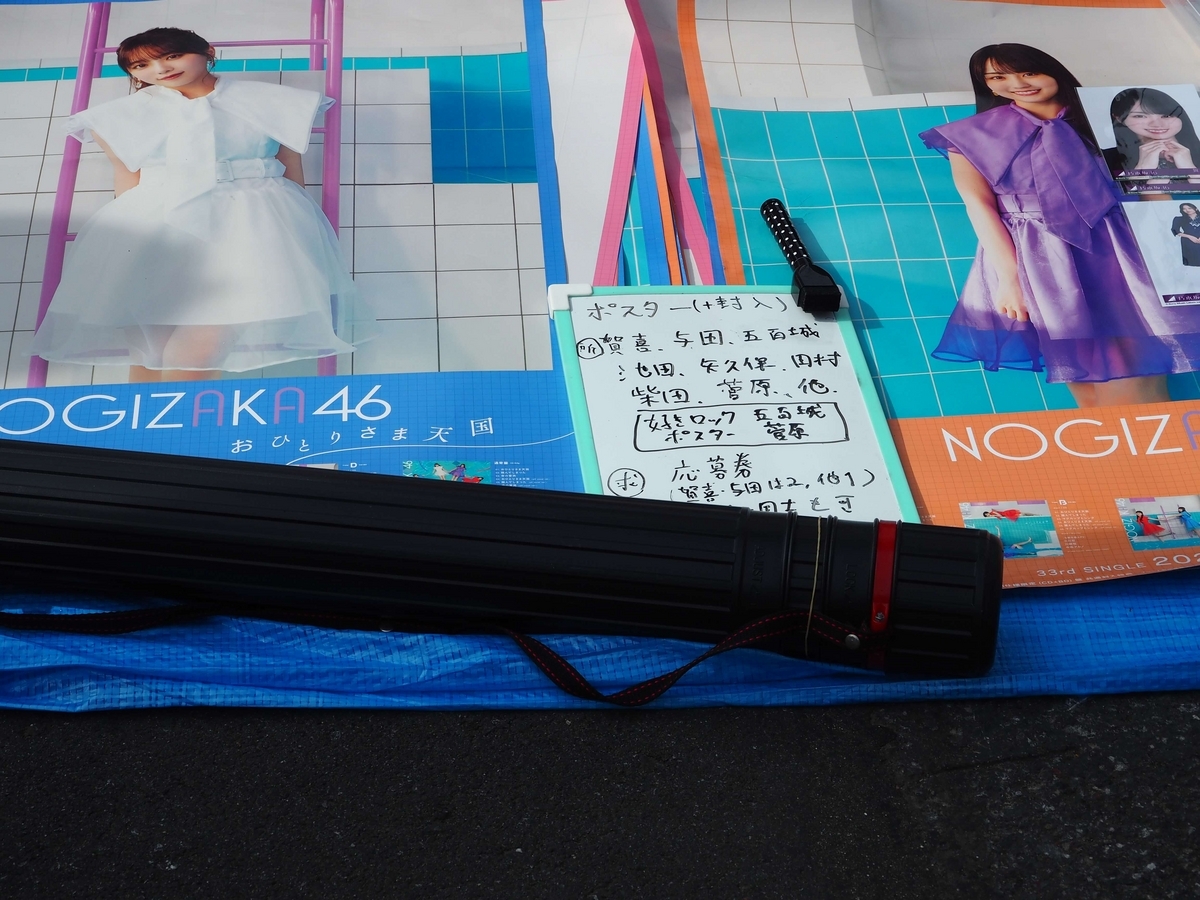 ポスター交換の風景