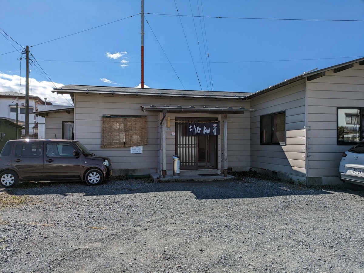 門々利うどんの外観