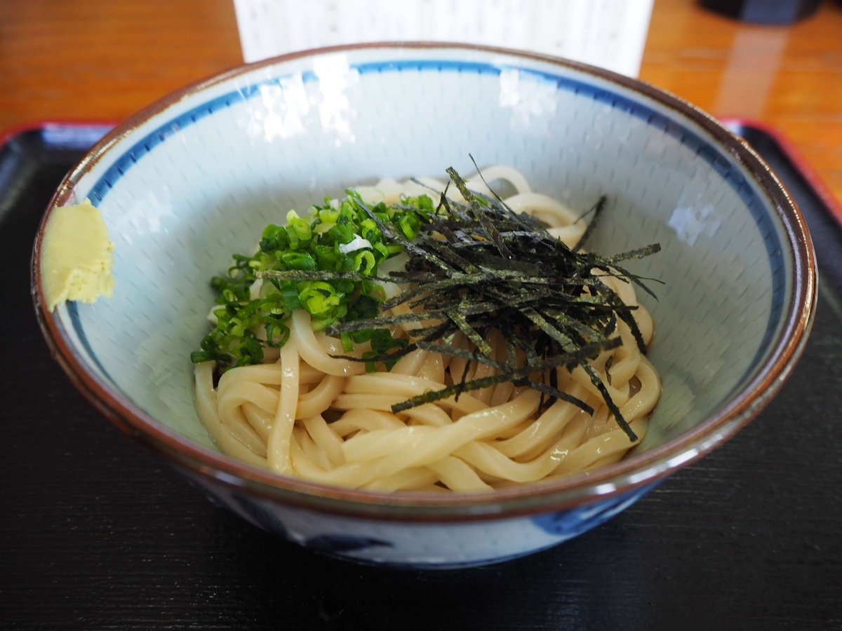 ぶっかけうどん小