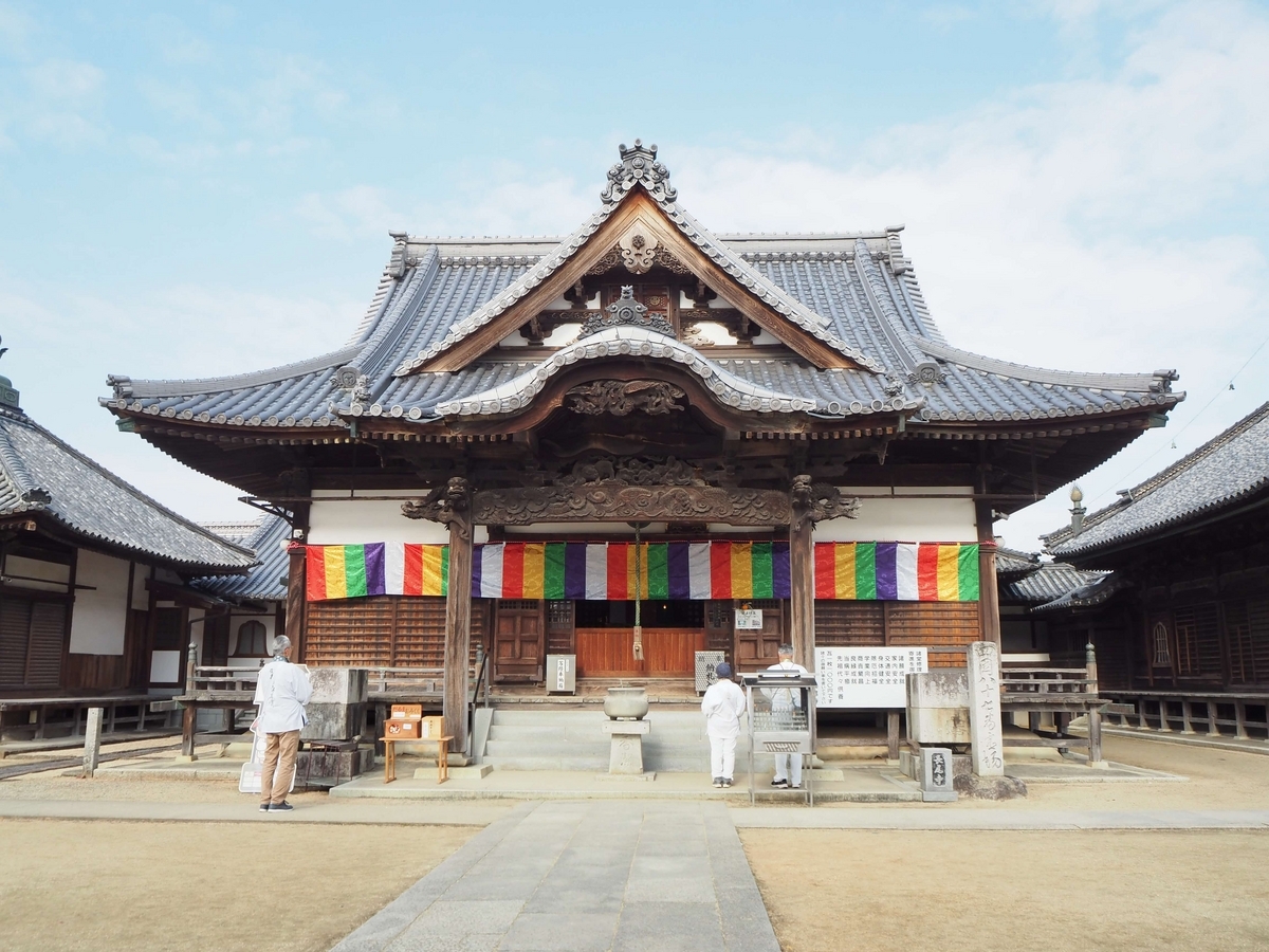 長尾寺の本堂