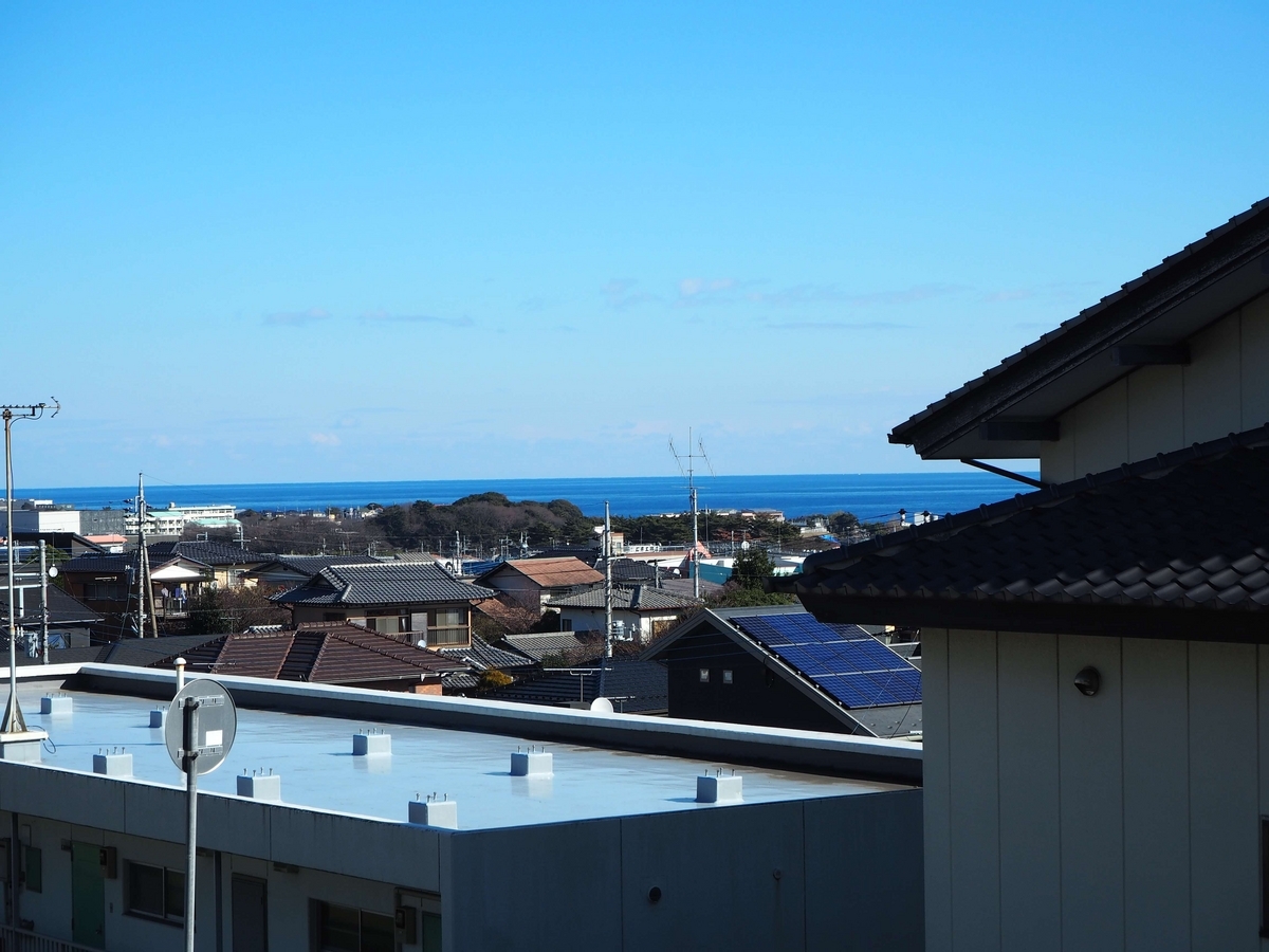 大鳥居から見た太平洋