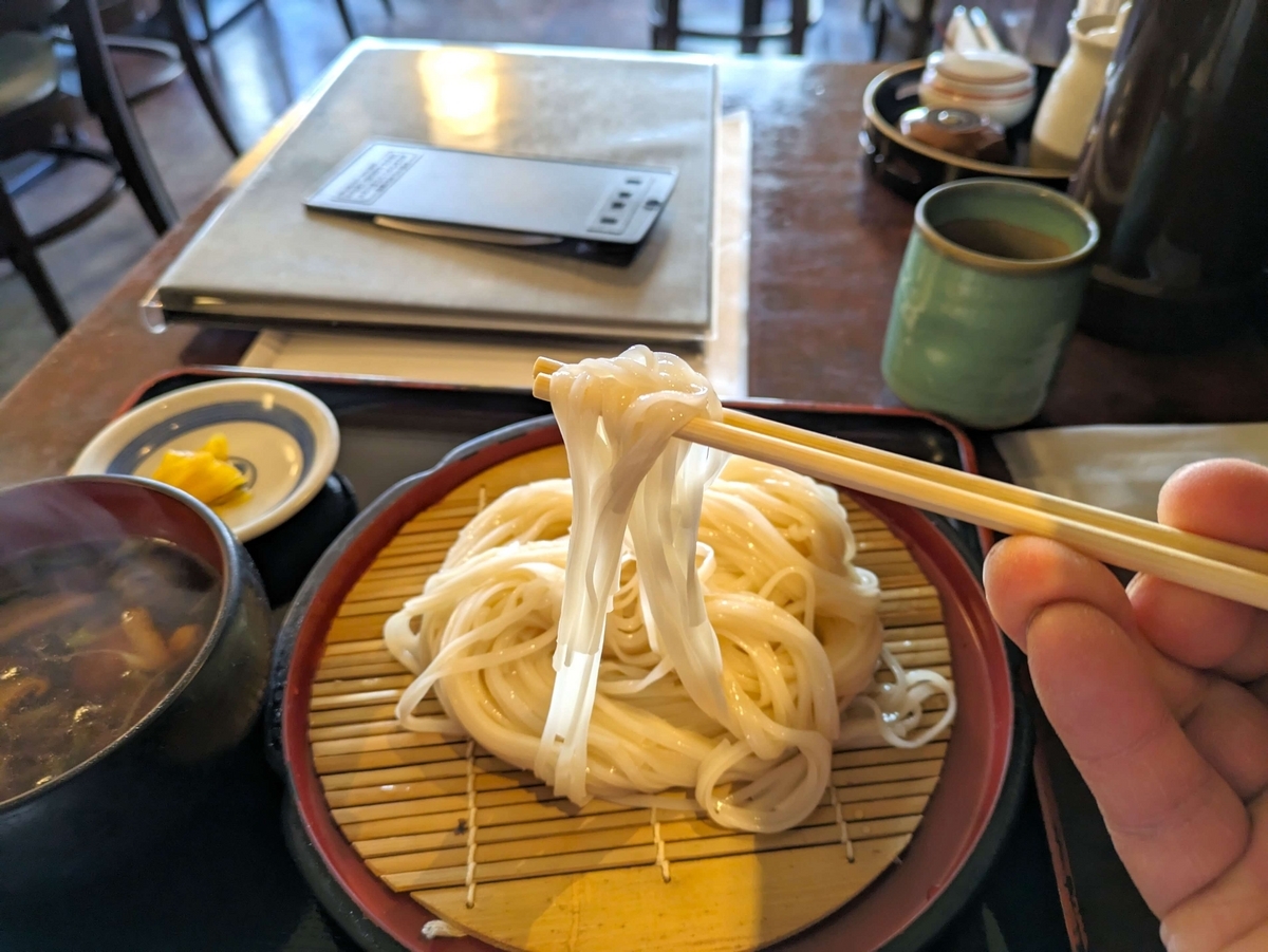 無限堂の極細麺