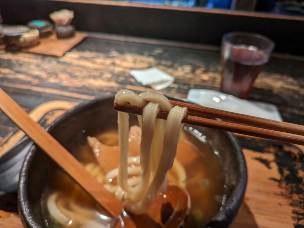 山元麺蔵の麺