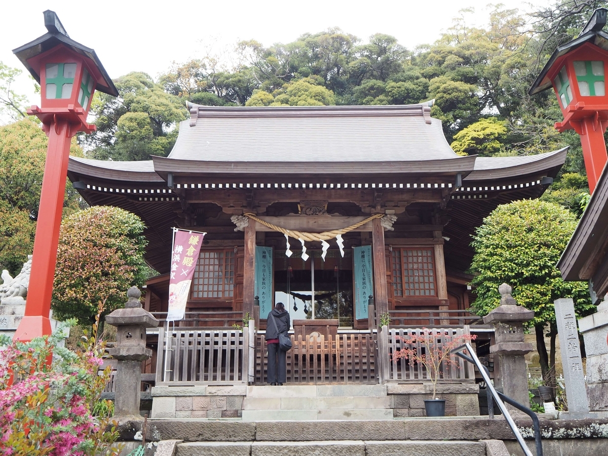 2024年4月6日の拝殿