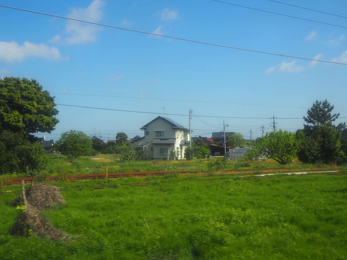 山陰線の線路