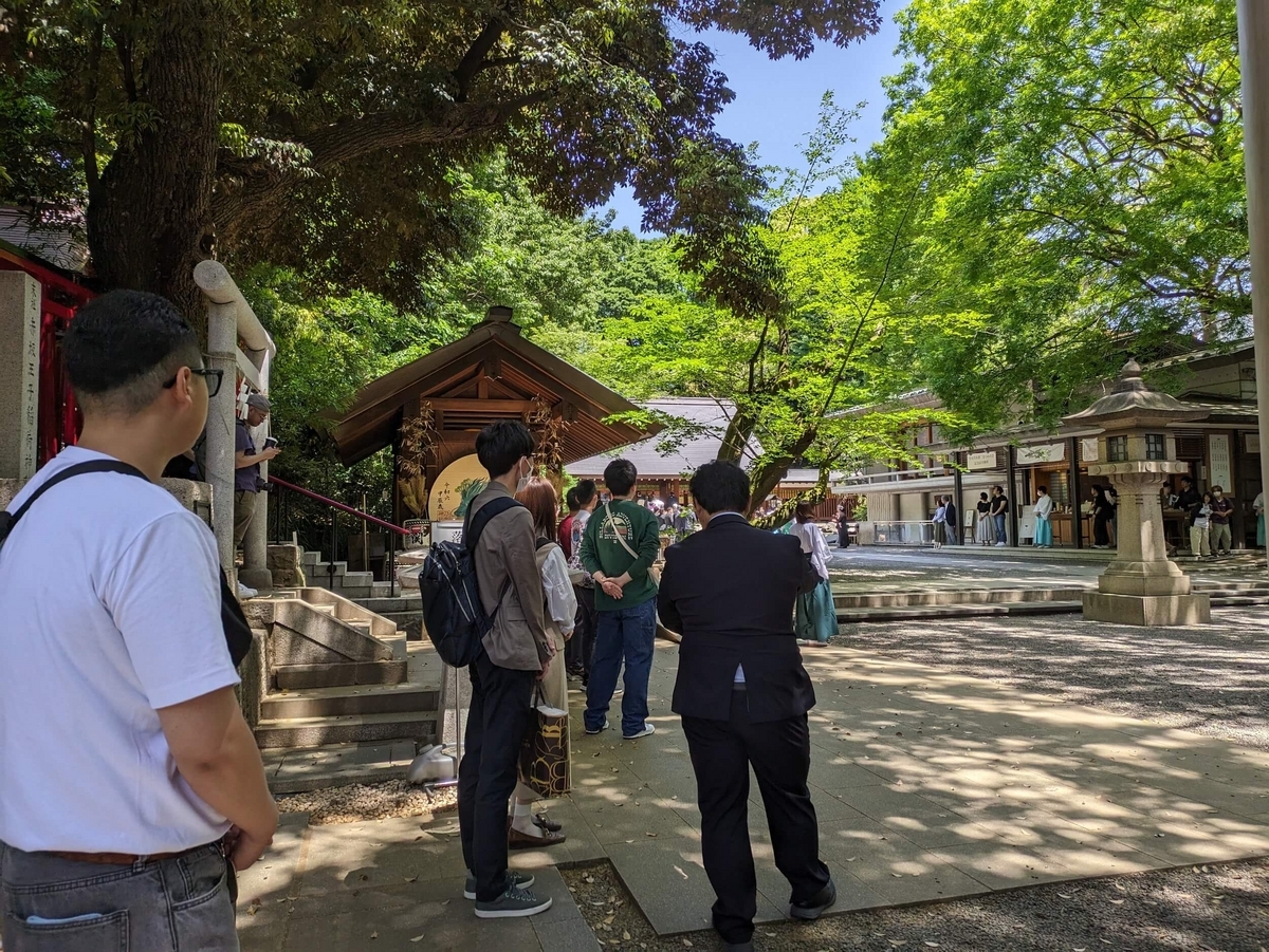 乃木神社の境内