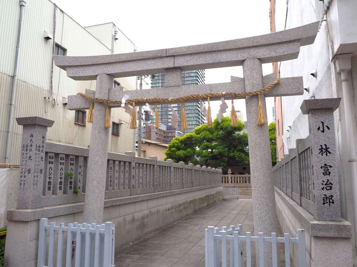 今宮戎神社の2024年4月27日の一の鳥居