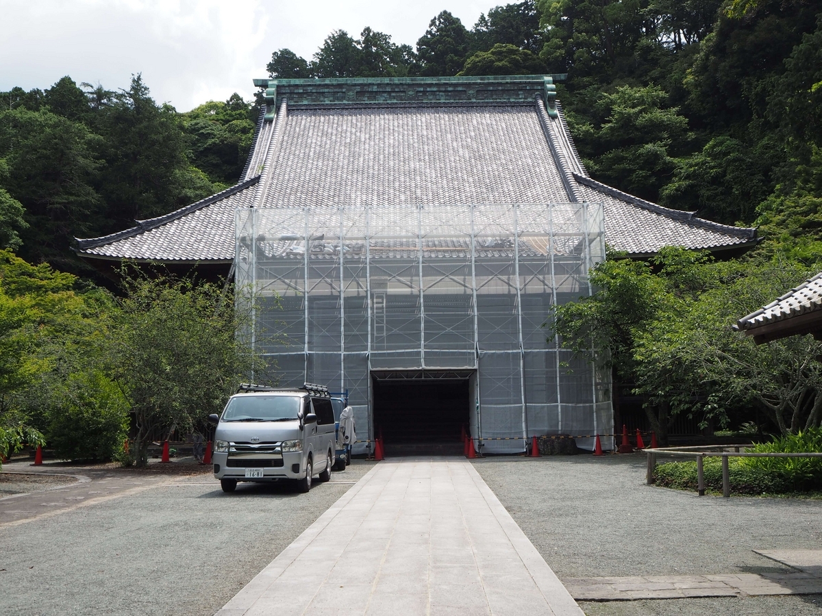 2024年6月17日の祖師堂正面