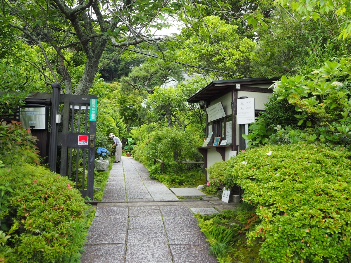 妙法寺の2024年6月17日の拝観受付