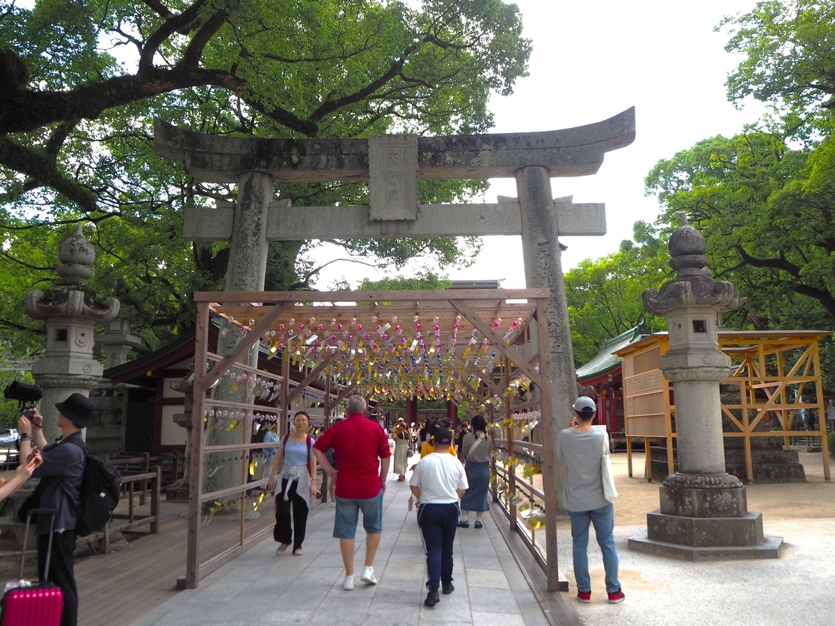 七夕の飾り付け